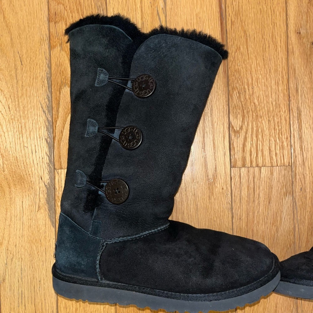 UGG Women's Black Suede Boots